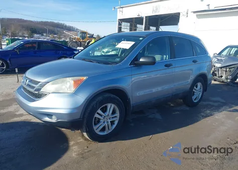 2010 Honda Cr-V Ex z USA, uszkodzony, nr VIN 5J6RE4H59AL014845